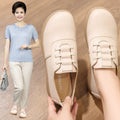 Women's Orthopedic Leather Support Walking Shoes – Comfortable Everyday Footwear